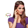 Armband Hippie, regenbogen, mit Peacezeichen