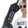 Aufblasbares Retro-Handy, Schwarz, 76cm / 30in