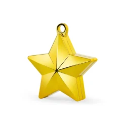 Ballongewicht Stern, Gewicht ca. 175g – Gold