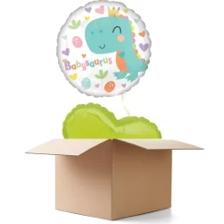 Ballongrüsse Babysaurus, 2 Ballons