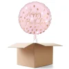 Ballongrüsse Blush Birthday, 1 Ballon