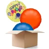 Ballongrüsse Elefant Geburtstag, 3 Ballons