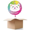 Ballongrüsse Geburtstag Caticorn, 1 Ballon