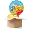 Ballongrüsse Happy-Birthday / Herzlichen Glückwunsch Winnie the Pooh, 2 Ballons
