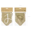 Banner / Girlande aus Stoff /Juteoptik Just Married – 23 × 185 cm