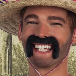 Bart Mexikaner, schwarz