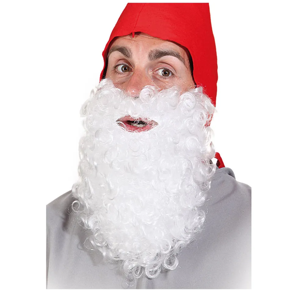 Bart Nikolaus Weihnachtsmann Zwerg, Standard, weiß