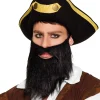 Bart Piraten-Vollbart, schwarz
