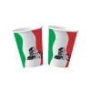 Becher, recycelbar aus Pappe, Italien 10 Stk. 0,2 ltr.