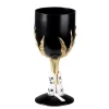 Becher Weinglas Halloween, schwarz, ca. 18cm, 25cl