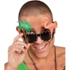Brille Hawaii, Palme & Flamingo