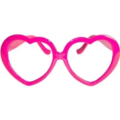 Brille Herz, pink, 1 Stück