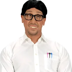 Brille Journalist, schwarz