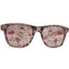 Brille mit Blutspritzern
