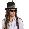 Brille mit Klappen, schwarz, 1 Stück