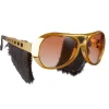 Brille Rock n Roll mit Koteletten