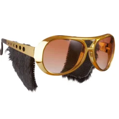 Brille Rock n Roll mit Koteletten