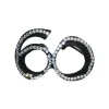 Brille 60 schwarz mit Brillies