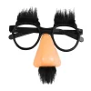 Brille Slapstick mit Augenbrauen, Nase, Bart