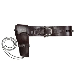 Cowboy Pistolen-Holster mit Gürtel, 114 cm