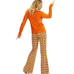 Damen-Kostüm Bluse, orange, Gr. S/M