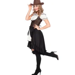 Damen-Kostüm Western Saloon Girl, Gr. 36