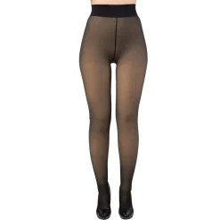 Damen-Thermostrumpfhose, schwarz, Gr. S-L