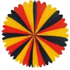 Deko-Fächer / Rosette, ca. Ø 60 cm, schwer entflammbar, Deutschland