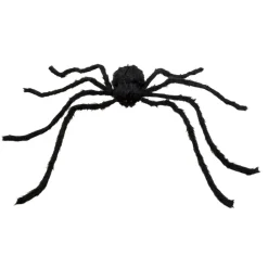 Deko-Figur Riesen-Spinne, schwarz, 75x125cm