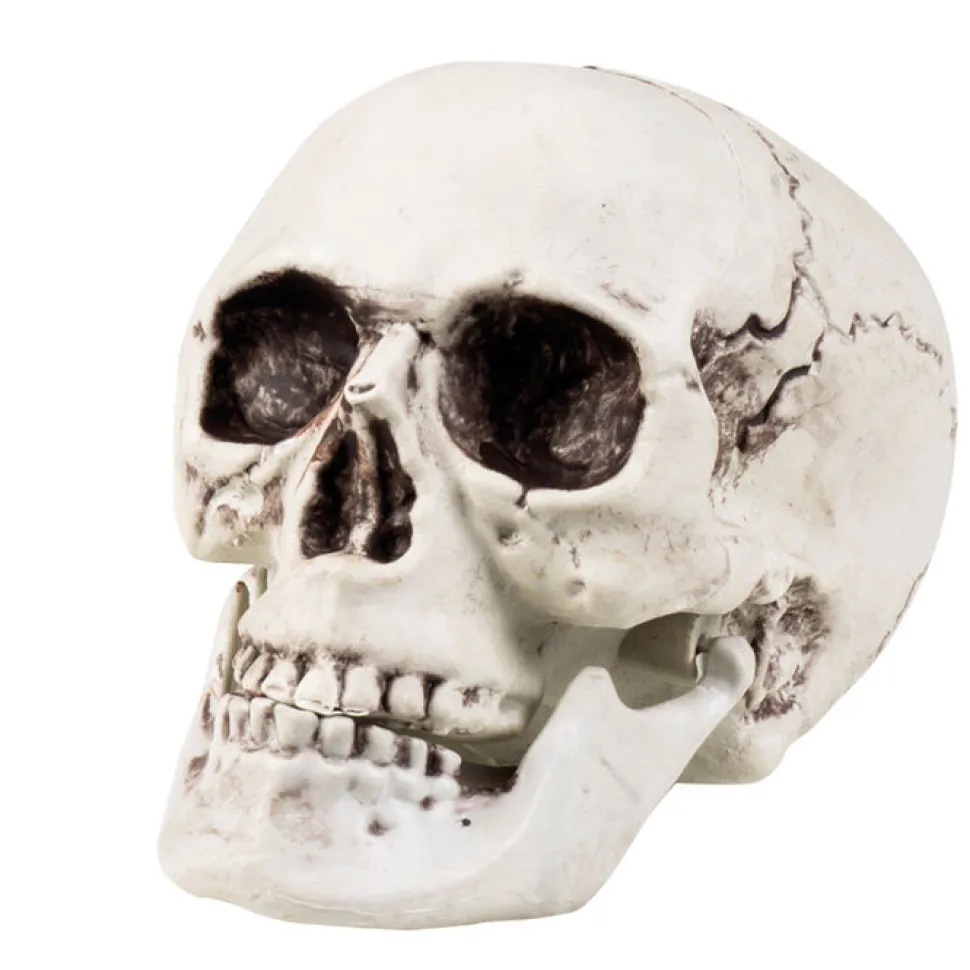 Deko-Figur Totenkopfschädel, 20x15 cm