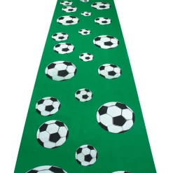 Deko-Läufer Fußball-Star, 450cm x 60cm