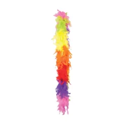 Federboa Regenbogen Party, ca. 180 cm lang, 50 g