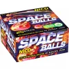 Feuerwerk / Kinder- & Jugendfeuerwerk, Space-Balls, Knatterbälle, Packung mit 25 Stück
