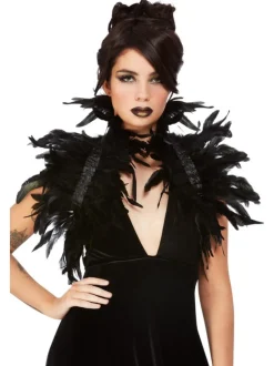 Fever Federbolero, Damen, mit Schleife