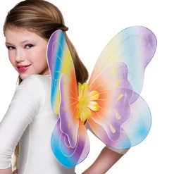 Flügel Schmetterling mit Blume, 40x50 cm
