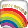 Folienballon Birthday Regenbogen