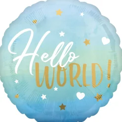 Folienballon Blue Baby Boy
