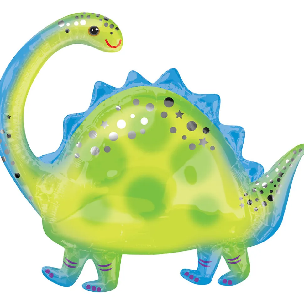Folienballon Brontosaurus, 81 x 68 cm