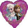 Folienballon Frozen Love, herzförmig ca. 45 cm