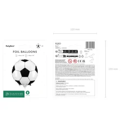 Folienballon Fußball Ball - 35 × 35 cm