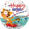Folienballon Happy Tiger Geburtstag