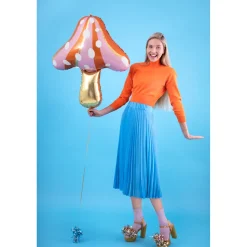 Folienballon Pilz – 66 × 75 cm