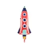 Folienballon Rakete / Weltall – 44 × 115 cm