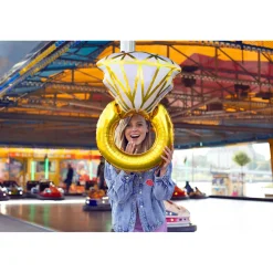 Folienballon Ring – 60 × 95 cm