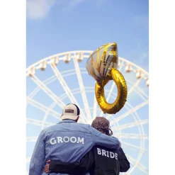 Folienballon Ring – 60 × 95 cm