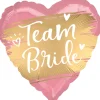 Folienballon Satin Gold Team Bride