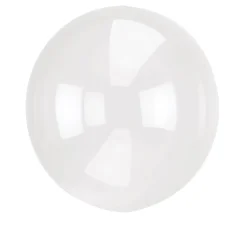 Folienballon Seifenblase Kristall Klar, ca. 35 cm