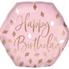 Folienballon Supershape Blush Birthday XL