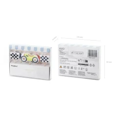 Geburtstagskerzen Rennautos – ca. 2 – 3 cm – Set mit 5 Stück