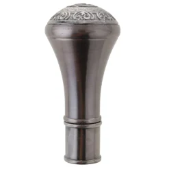 Gehstock / Spazierstock, Metall, 92cm, Top-Qualität, Silber